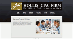 Desktop Screenshot of holliscpa.com